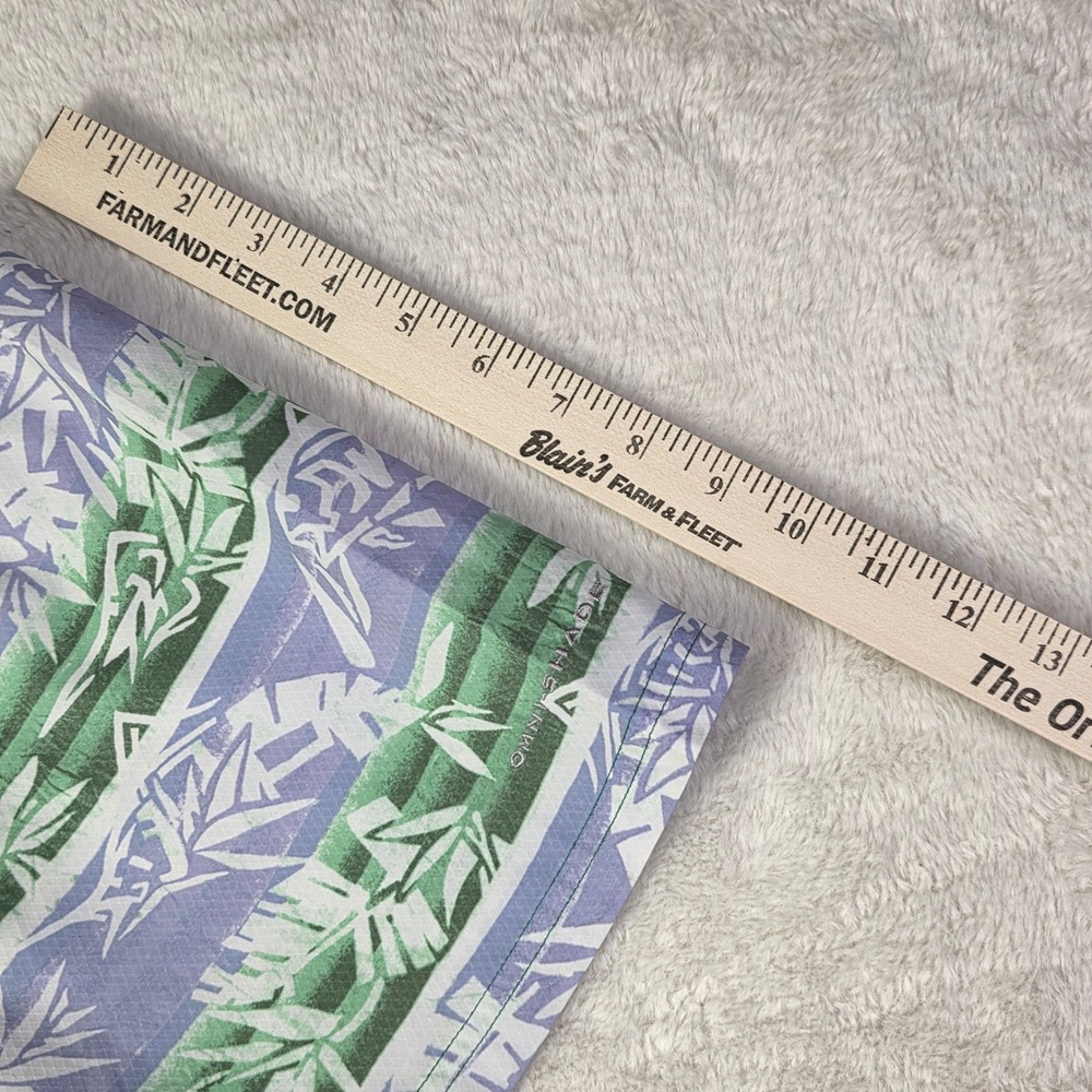 Columbia PFG Mens XL Purple Green‎ Tropical Fish Bamboo Fishing Shirt FM1039 - Picture 9 of 12